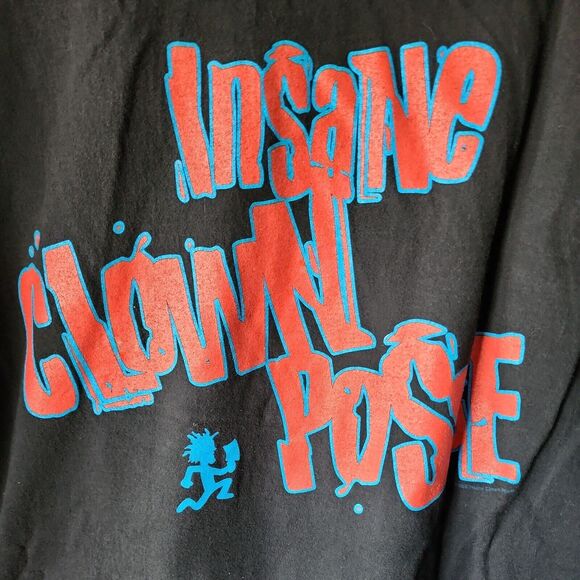 Insane Clown Posse 2000 Bizzar Psychopathic Juggalo Black T-Shirt XXL - Picture 4 of 4